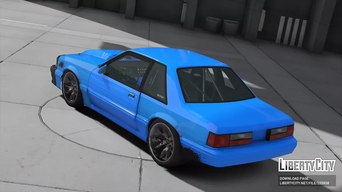 Ford Mustang Fox Body Custom Slideshow Twin Turbo LS Swapped / جي تي أي 5