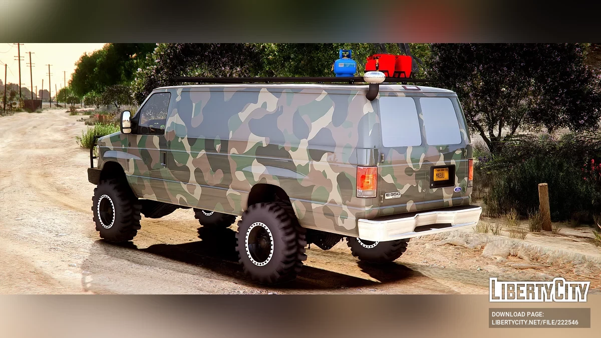 2011 Ford E350 Camper Van Edition / GTA 5