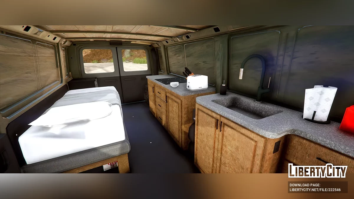 2011 Ford E350 Camper Van Edition / GTA 5