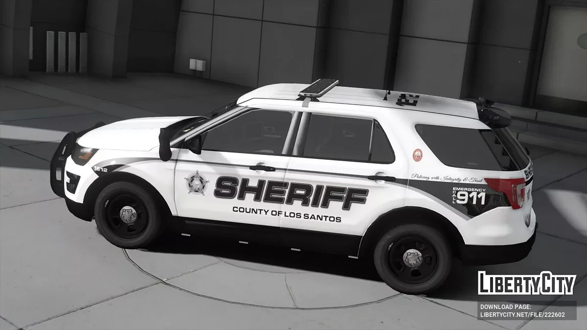 2016 Ford Explorer Whelen Edge / GTA 5