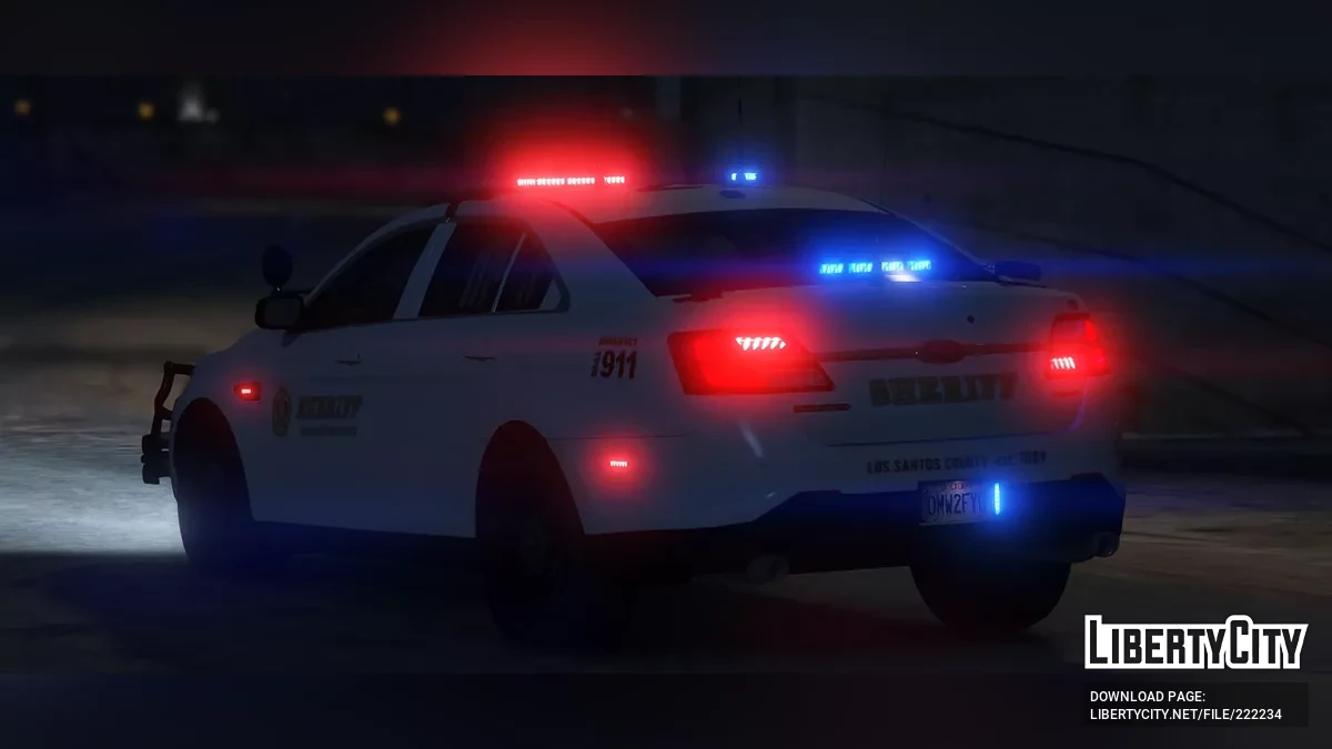 2016 Ford Taurus Police Interceptor Sedan / جي تي أي 5