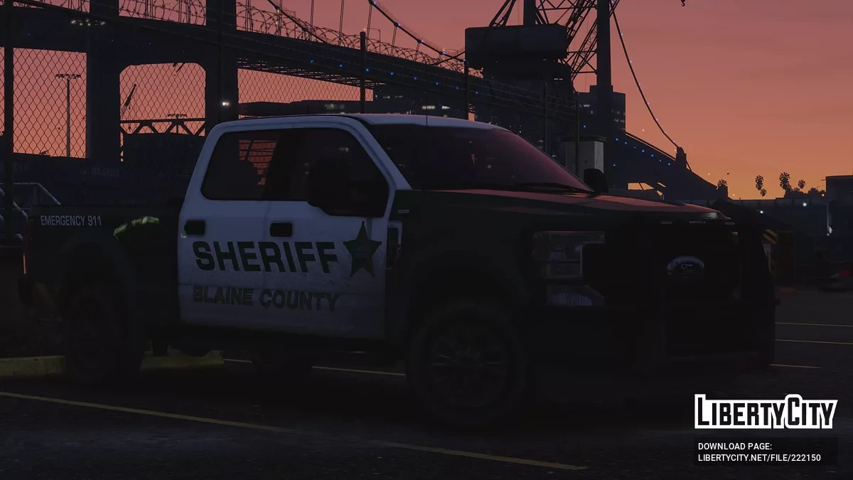 2020 Ford F-250 Super Duty Sheriff / GTA 5