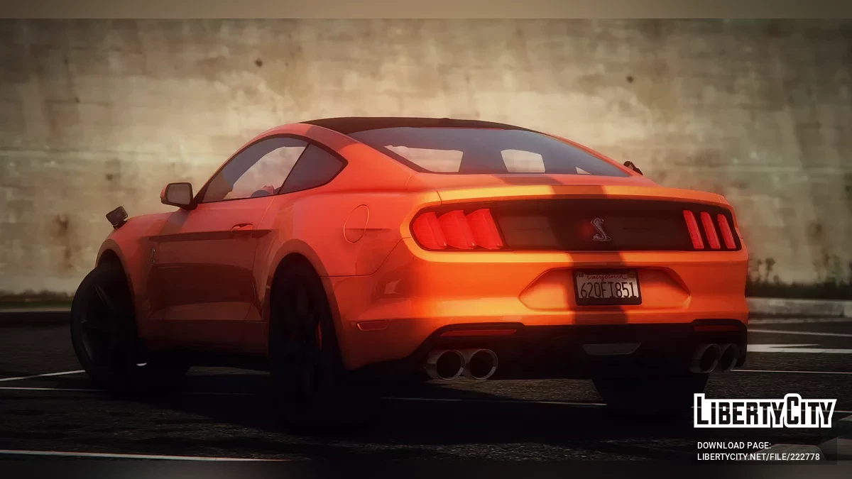 2020 Ford Mustang GT500 Procharged V8 Swapped / GTA 5
