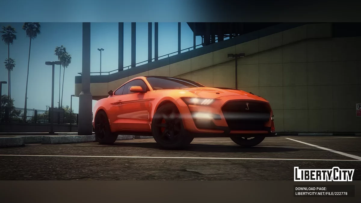 2020 Ford Mustang GT500 Procharged V8 Swapped / GTA 5