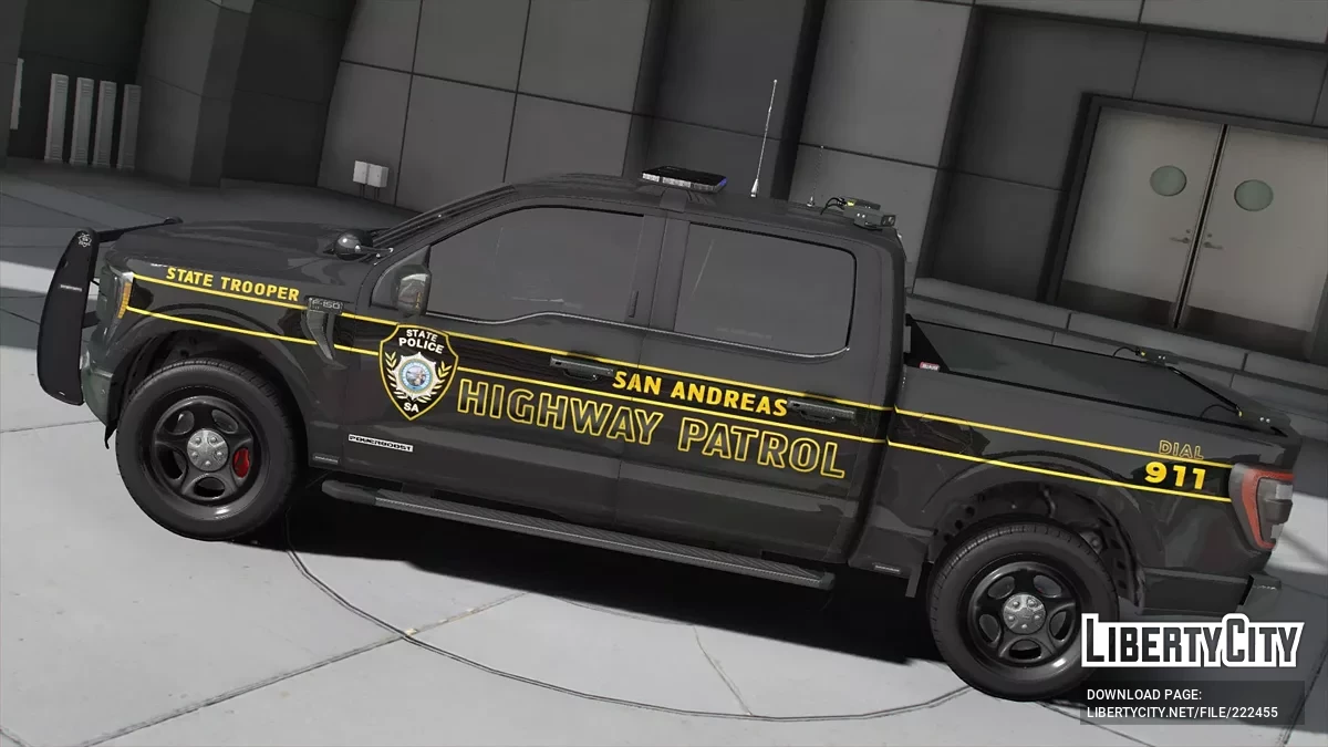 2021 Ford F150 Patrol Drogowy / GTA 5