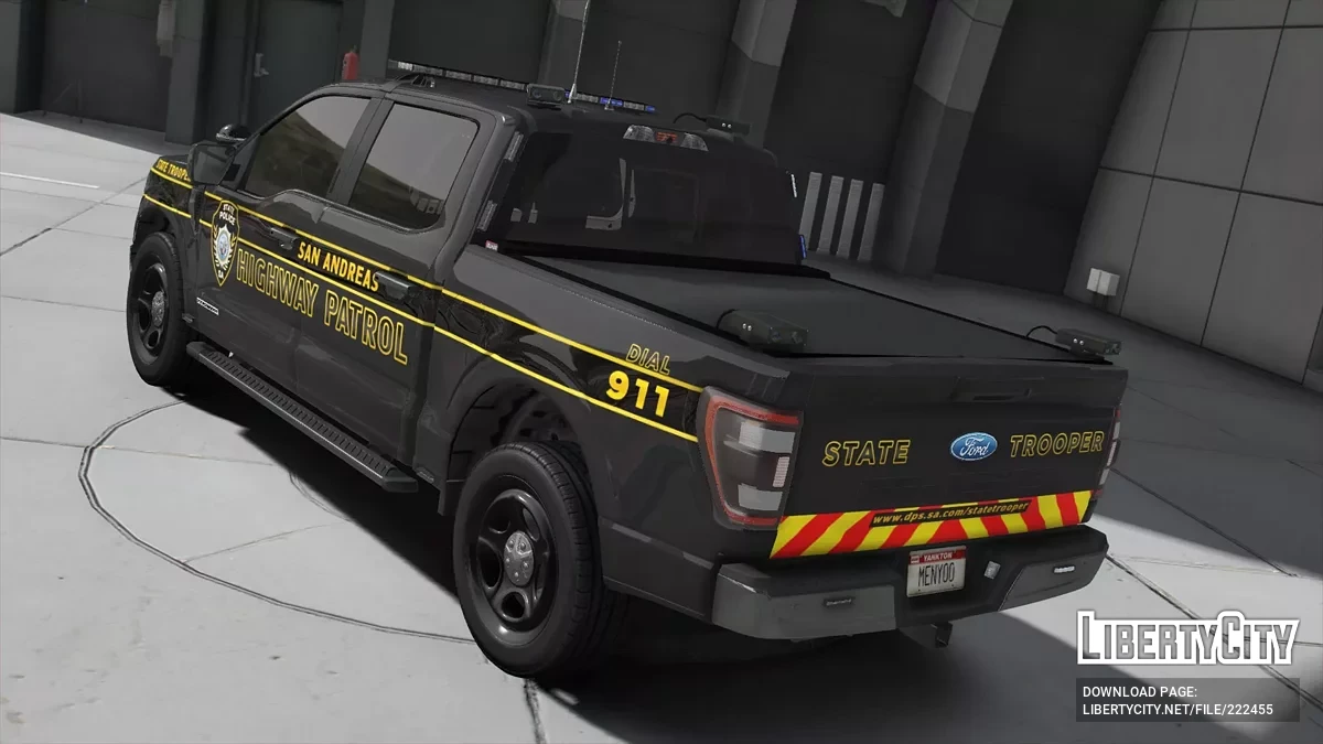 2021 Ford F150 Patrol Drogowy / GTA 5