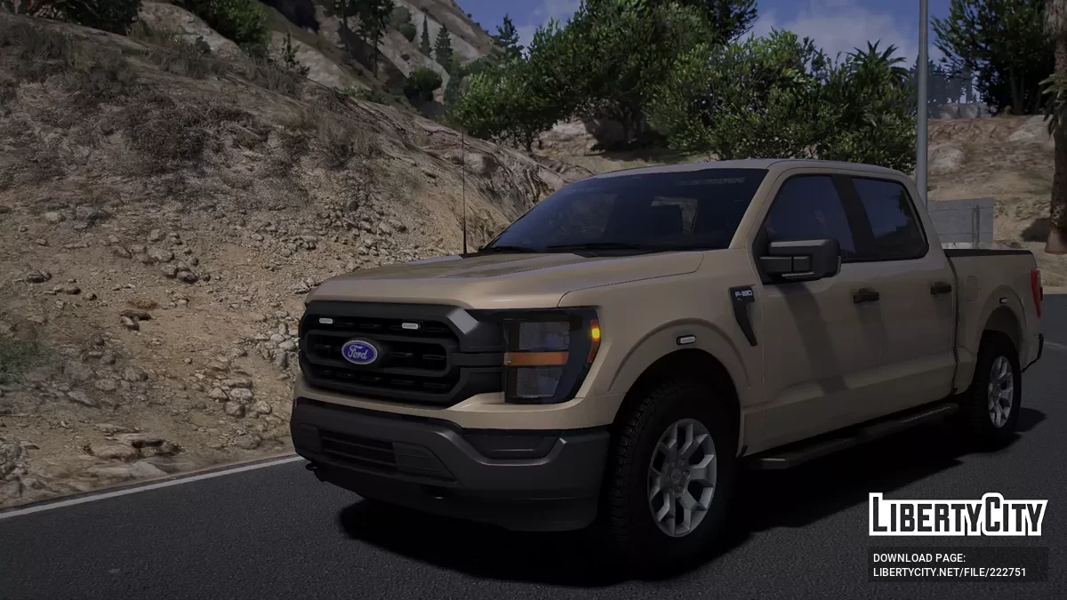 2023 Ford F-150 Police Responder Descaracterizado / GTA 5