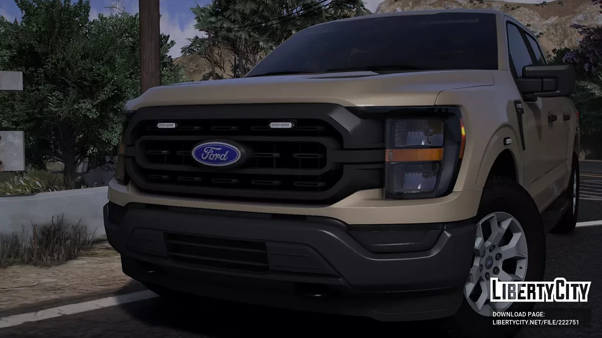 2023 Ford F-150 Police Responder Descaracterizado / GTA 5