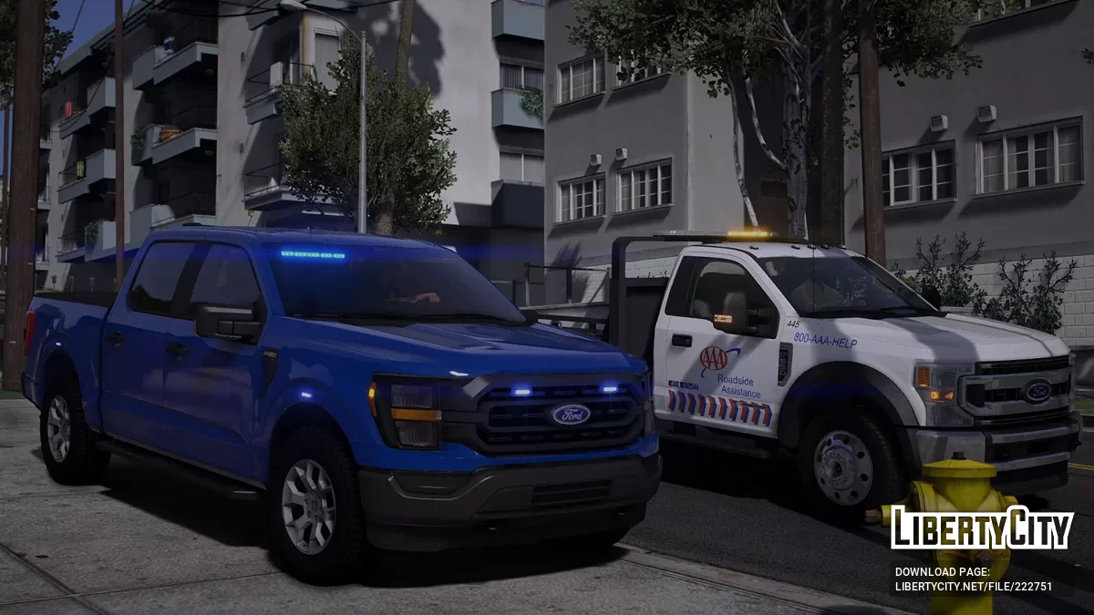 2023 Ford F-150 Police Responder Descaracterizado / GTA 5