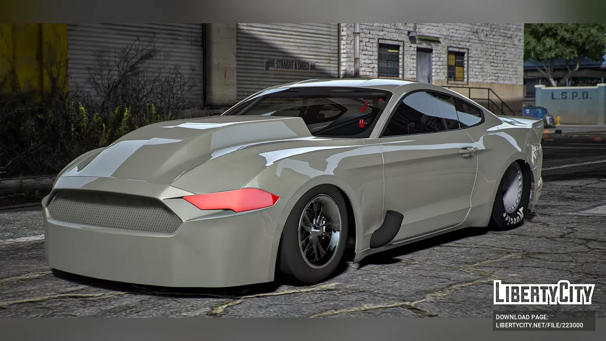 Ford Mustang Big19 Drag v2 / جي تي أي 5