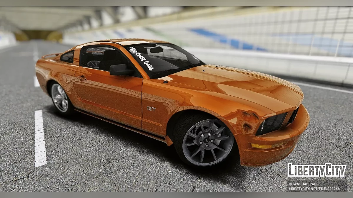 2005 Ford Mustang GT With Cosmetic Body Damage / GTA 5