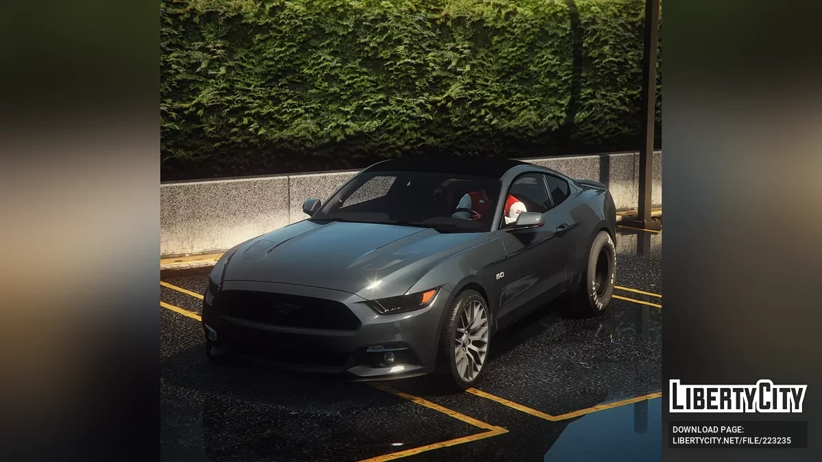 2015 Mustang GT auf hinteren Hoosier's / GTA 5
