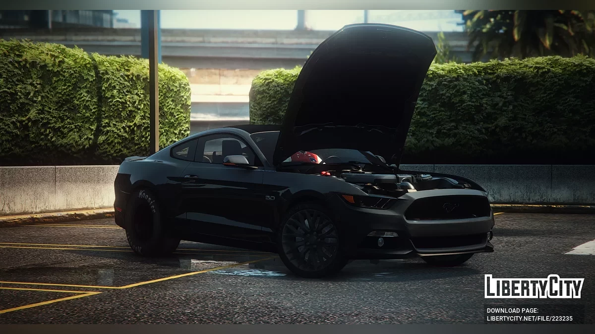 2015 Mustang GT auf hinteren Hoosier's / GTA 5