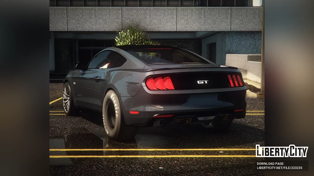 2015 Mustang GT auf hinteren Hoosier's / GTA 5