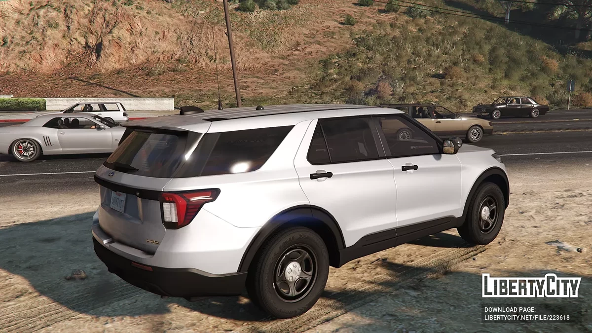 2025 Ford Explorer Без розпізнавальних знаків FPIU / GTA 5