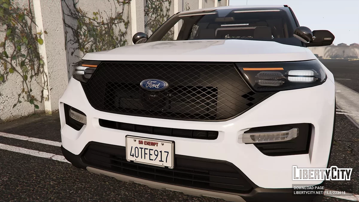 2025 Ford Explorer Без розпізнавальних знаків FPIU / GTA 5