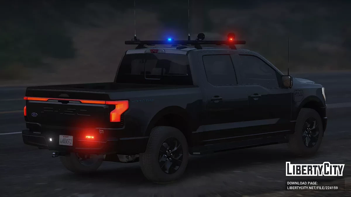 Ford F-150 Lightning Unmarked / GTA 5