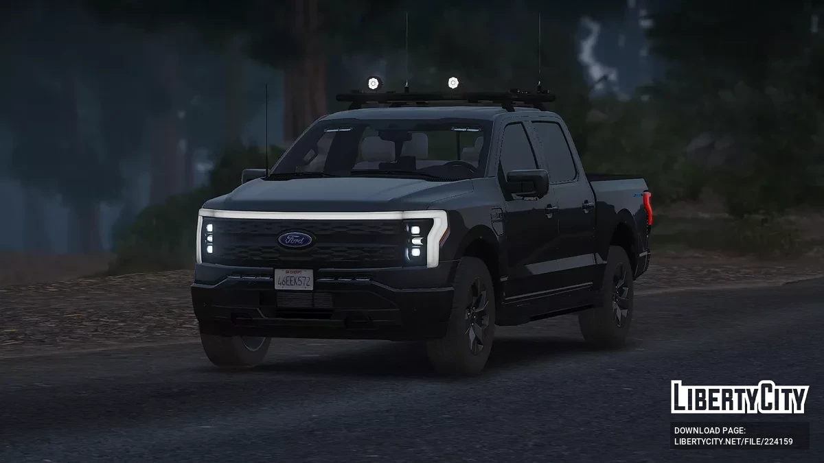 Ford F-150 Lightning Unmarked / GTA 5