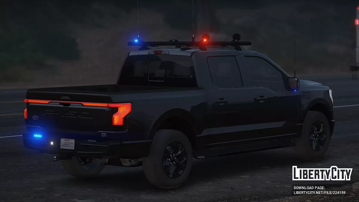 Ford F-150 Lightning Unmarked / GTA 5