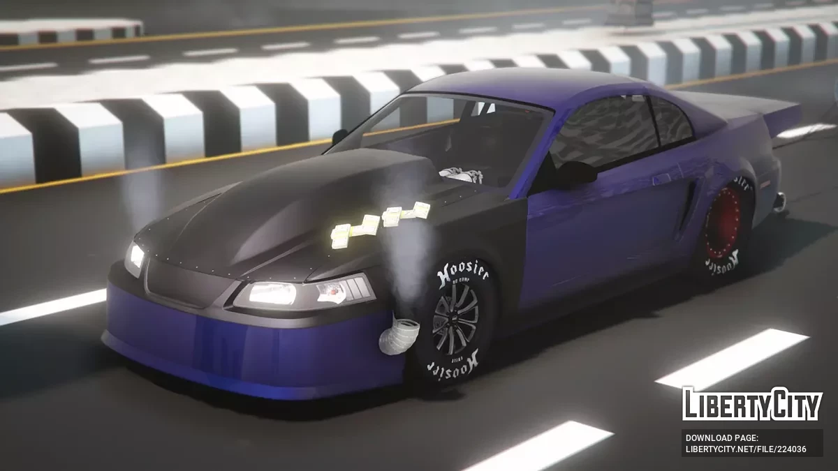 Ford Mustang Cobra Подвійний Турбонаддув Драг / GTA 5