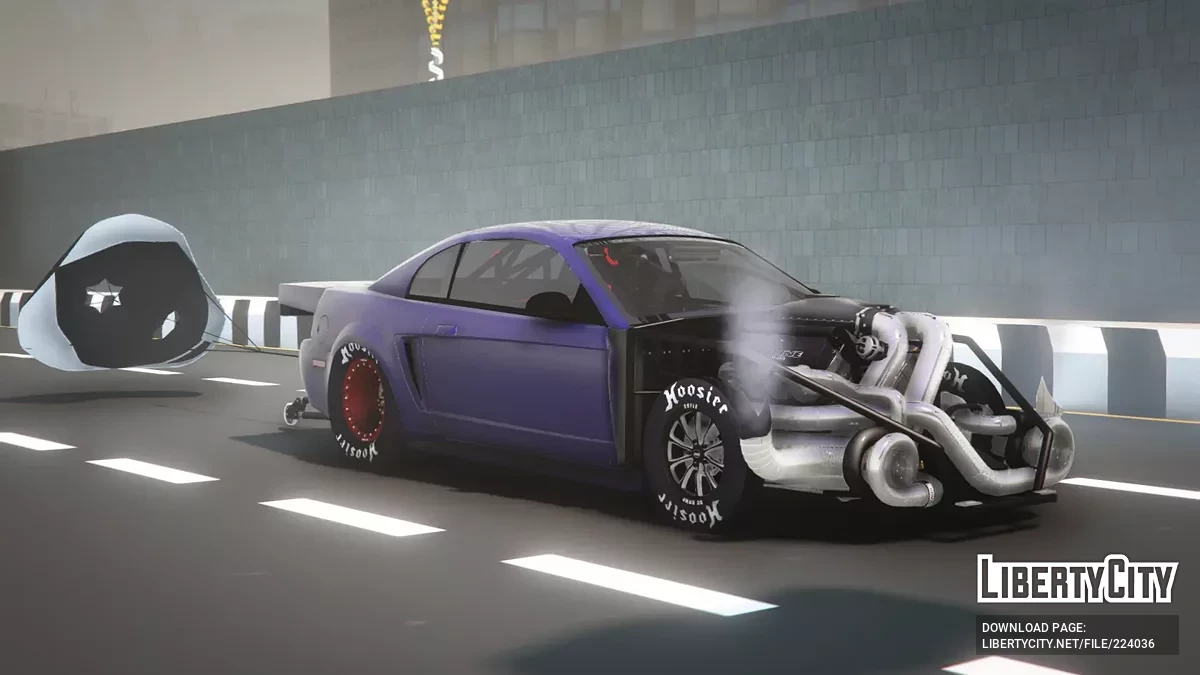 Ford Mustang Cobra Подвійний Турбонаддув Драг / GTA 5
