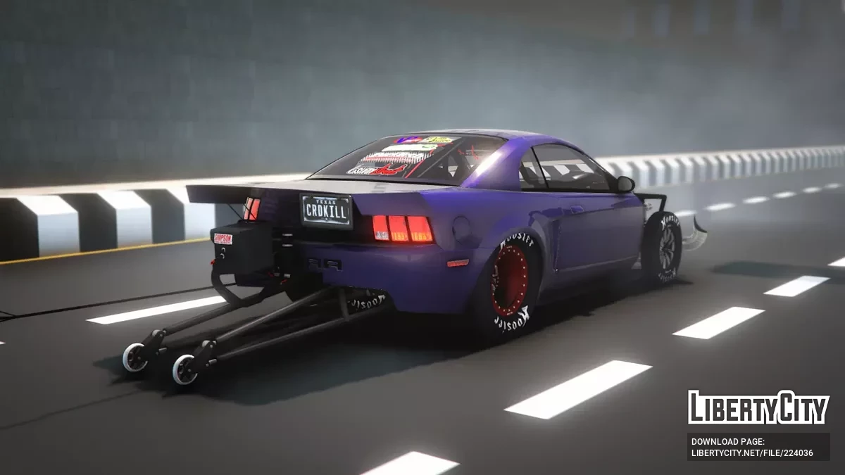 Ford Mustang Cobra Подвійний Турбонаддув Драг / GTA 5