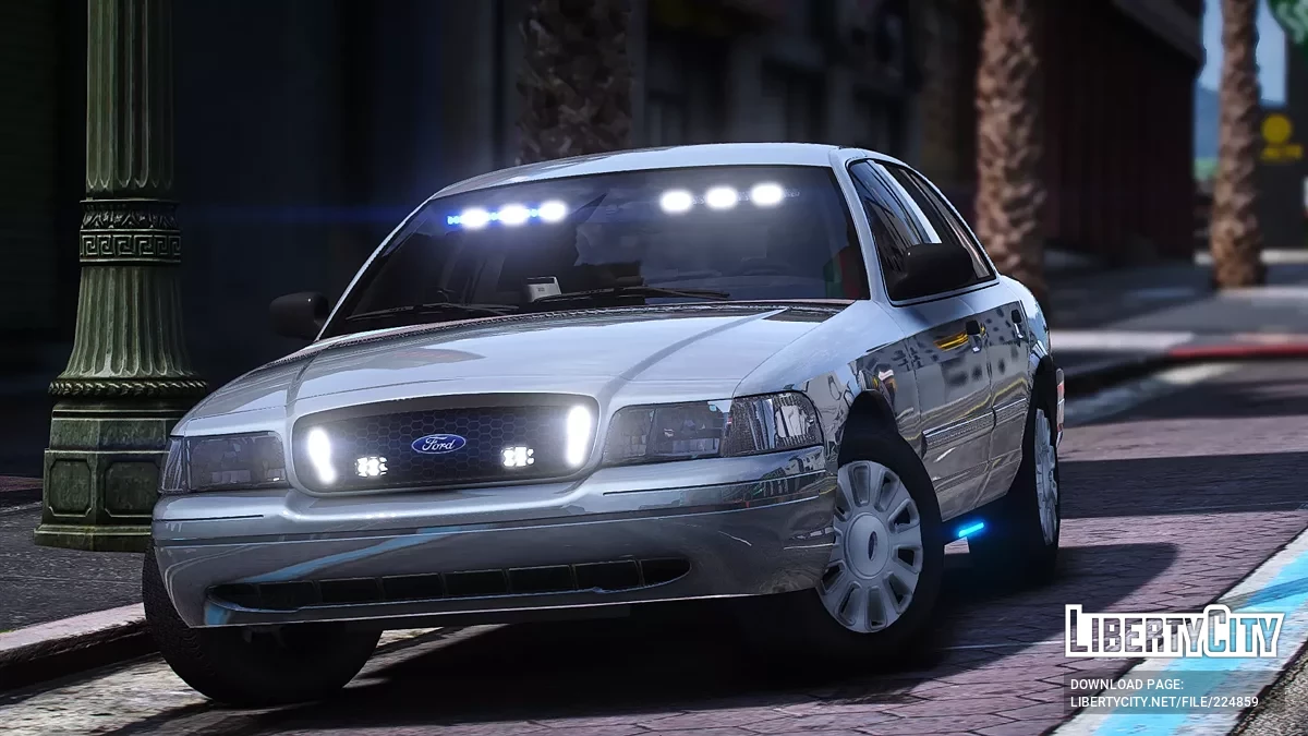 2010 Ford Crown Victoria Interceptor Polisi Tanpa Tanda / GTA 5