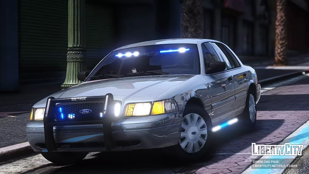 2010 Ford Crown Victoria Interceptor Polisi Tanpa Tanda / GTA 5