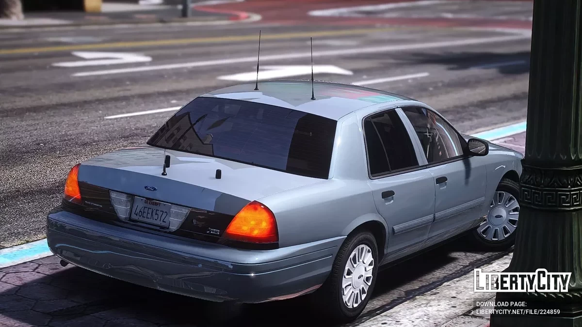 2010 Ford Crown Victoria Interceptor Polisi Tanpa Tanda / GTA 5