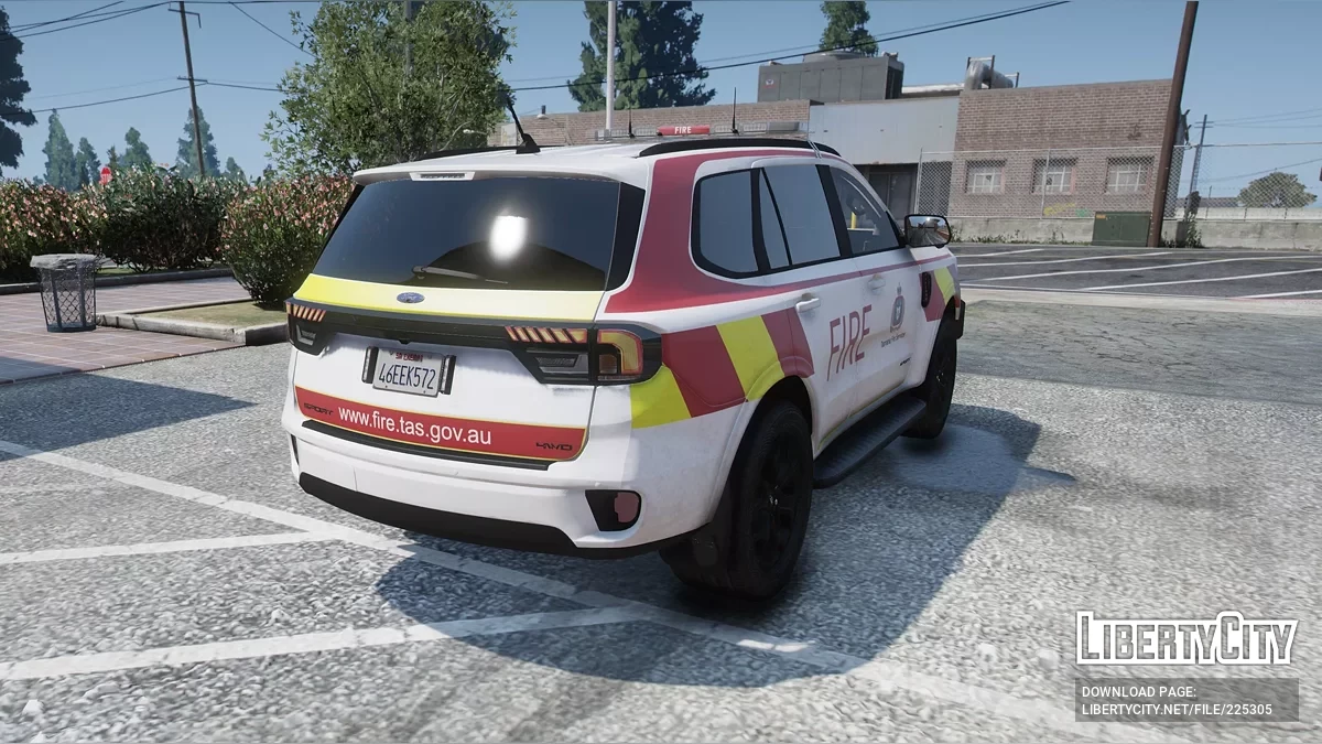 Kendaraan Pendukung Ford Everest 2024 / GTA 5