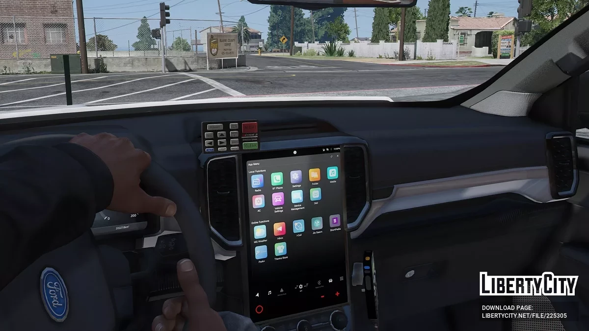 Kendaraan Pendukung Ford Everest 2024 / GTA 5