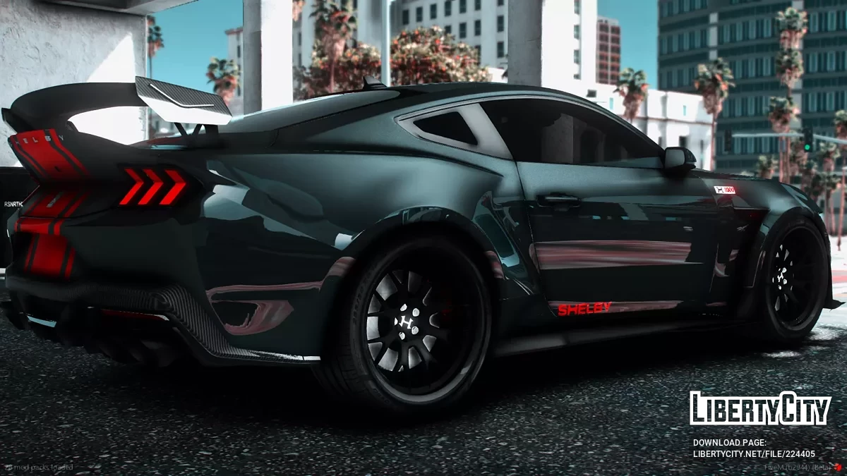 2024 Shelby S650 Super Snake 1000HP Edisi Kinerja Hennessey Mustang / GTA 5