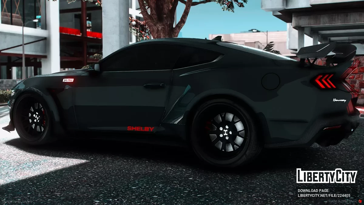 2024 Shelby S650 Super Snake 1000HP Edisi Kinerja Hennessey Mustang / GTA 5