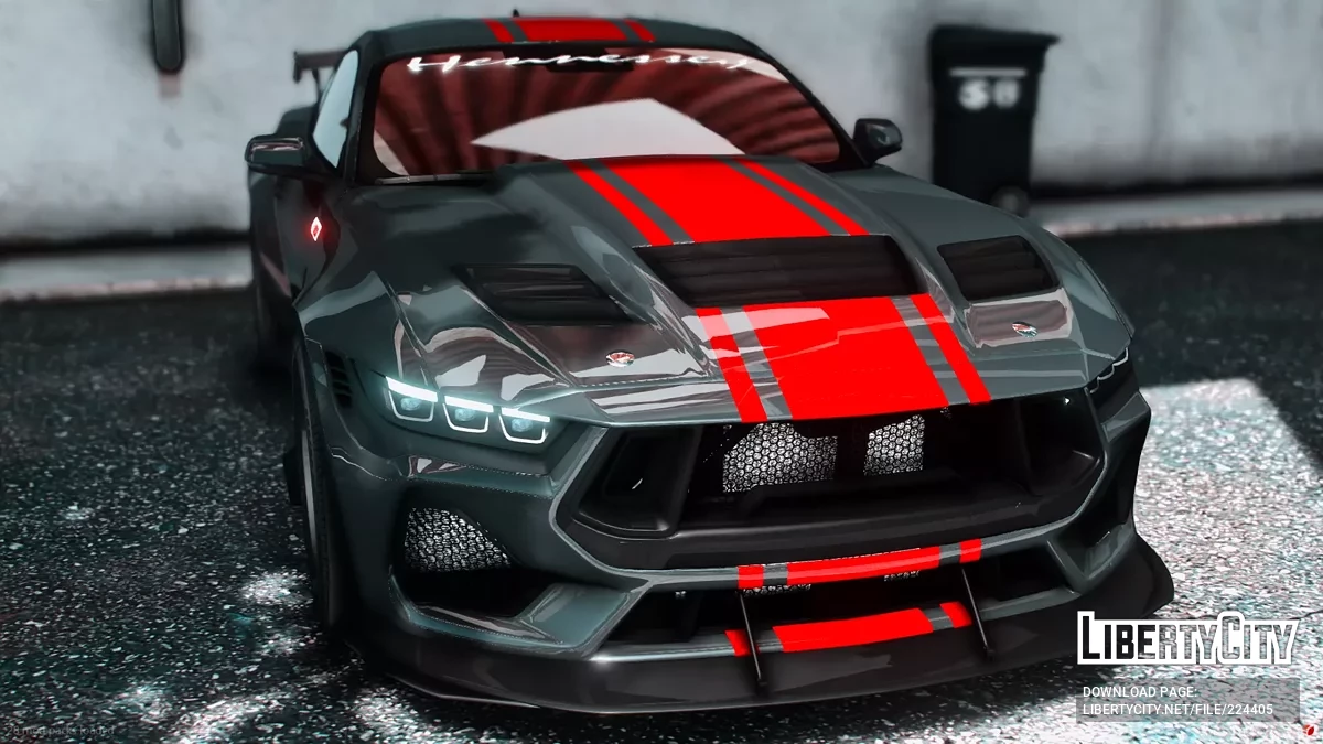 2024 Shelby S650 Super Snake 1000HP Edisi Kinerja Hennessey Mustang / GTA 5