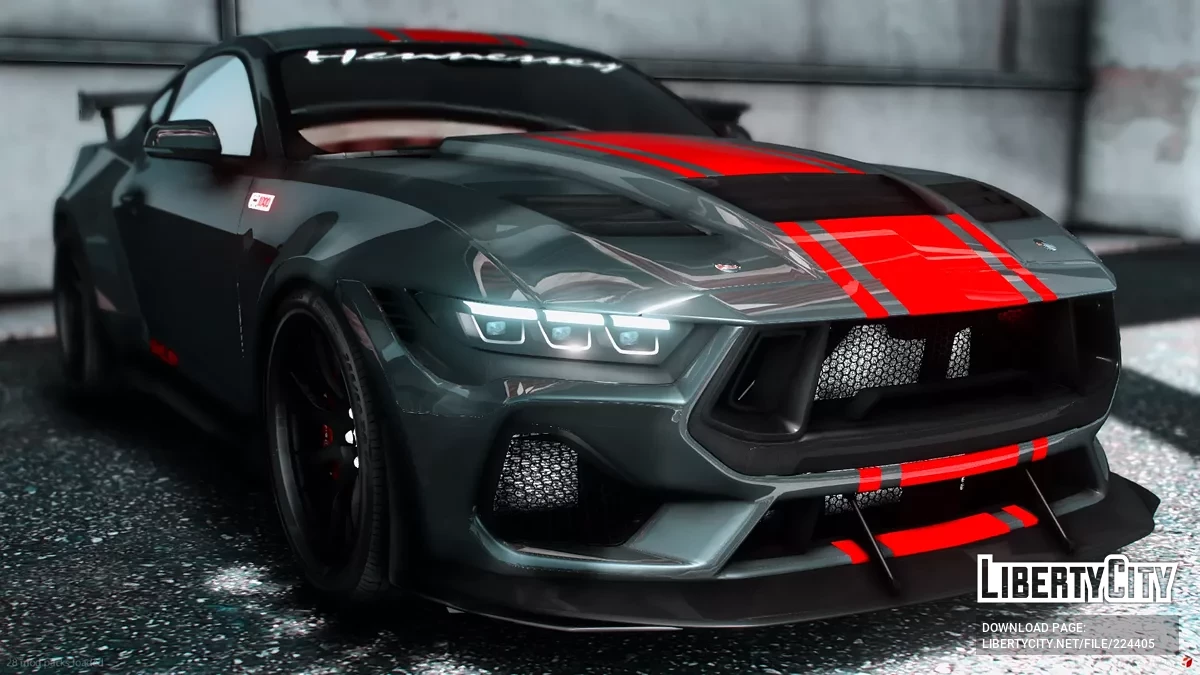 2024 Shelby S650 Super Snake 1000HP Edisi Kinerja Hennessey Mustang / GTA 5