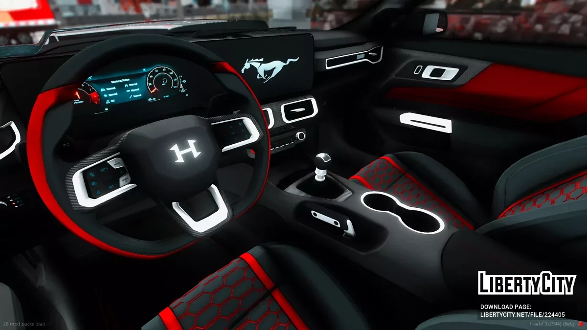 2024 Shelby S650 Super Snake 1000HP Edisi Kinerja Hennessey Mustang / GTA 5