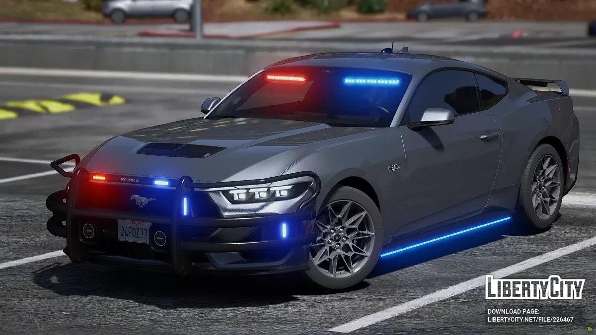 2024 Ford Mustang İşaretlenmemiş / GTA 5