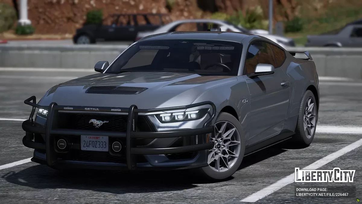 2024 Ford Mustang İşaretlenmemiş / GTA 5