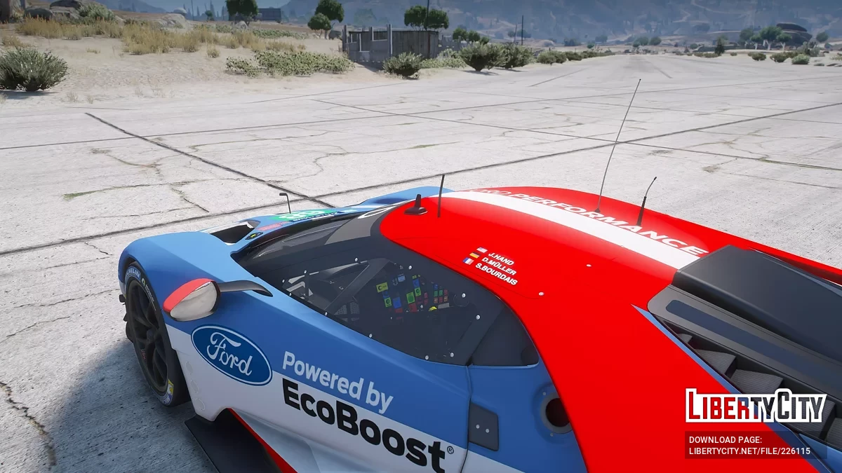 Ford GT LM GTE [Add-On] 1.0 / GTA 5