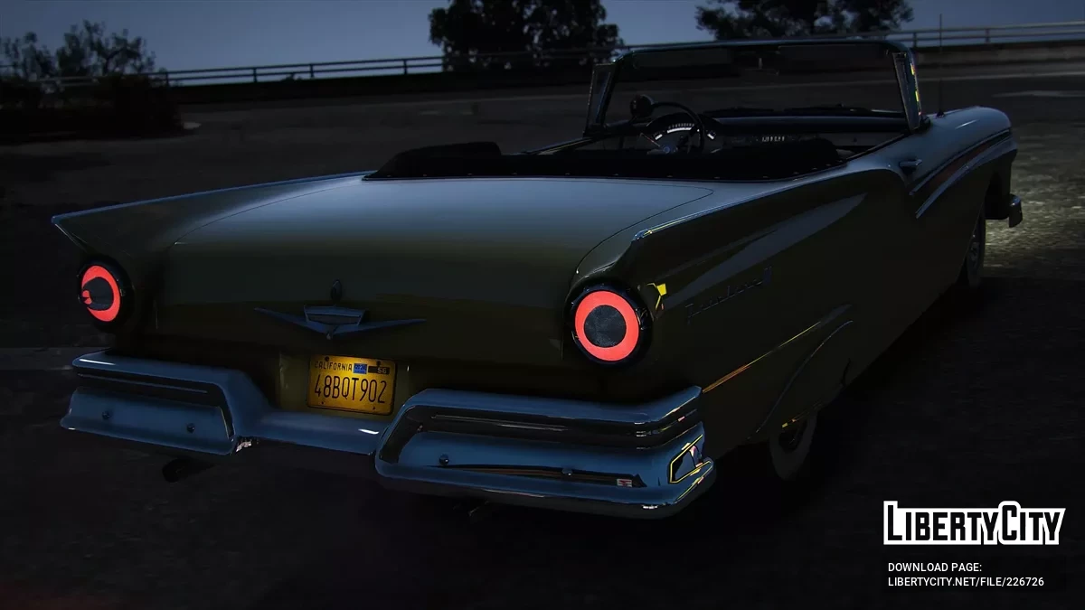 1957年福特Fairlane 500 Sunliner / GTA 5