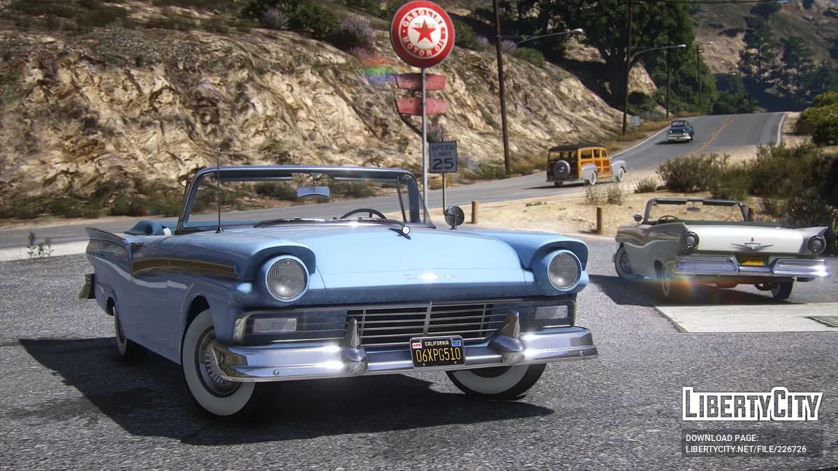 1957年福特Fairlane 500 Sunliner / GTA 5