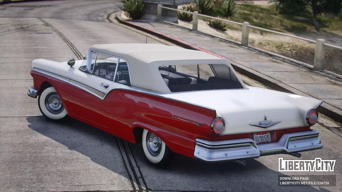 1957年福特Fairlane 500 Sunliner / GTA 5