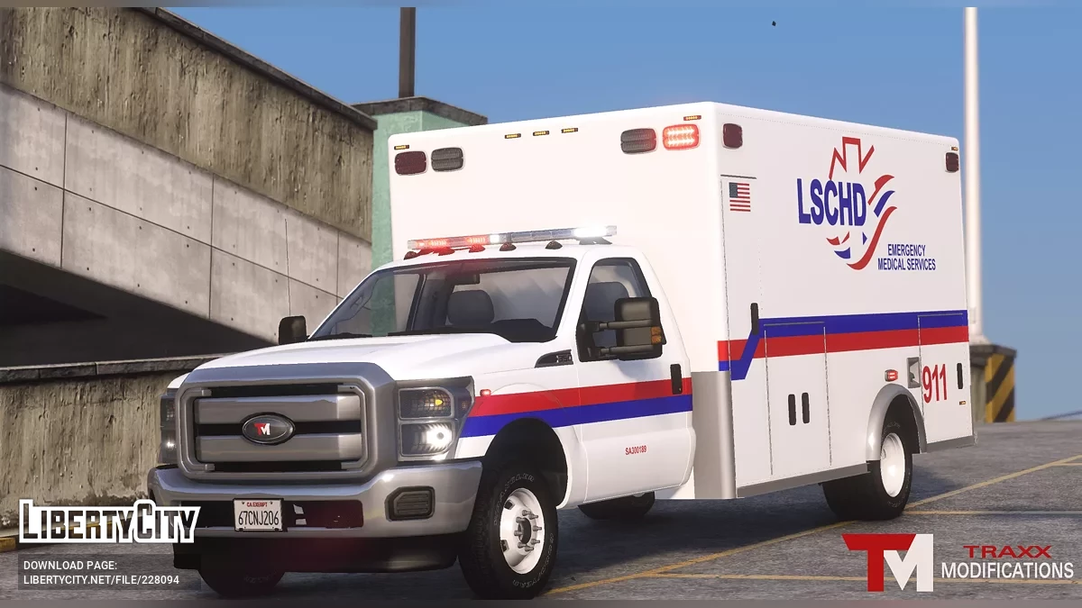 2016 Ford F350 Швидка допомога / GTA 5