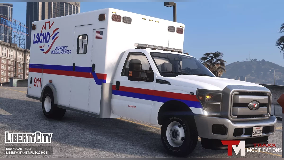 2016 Ford F350 Швидка допомога / GTA 5