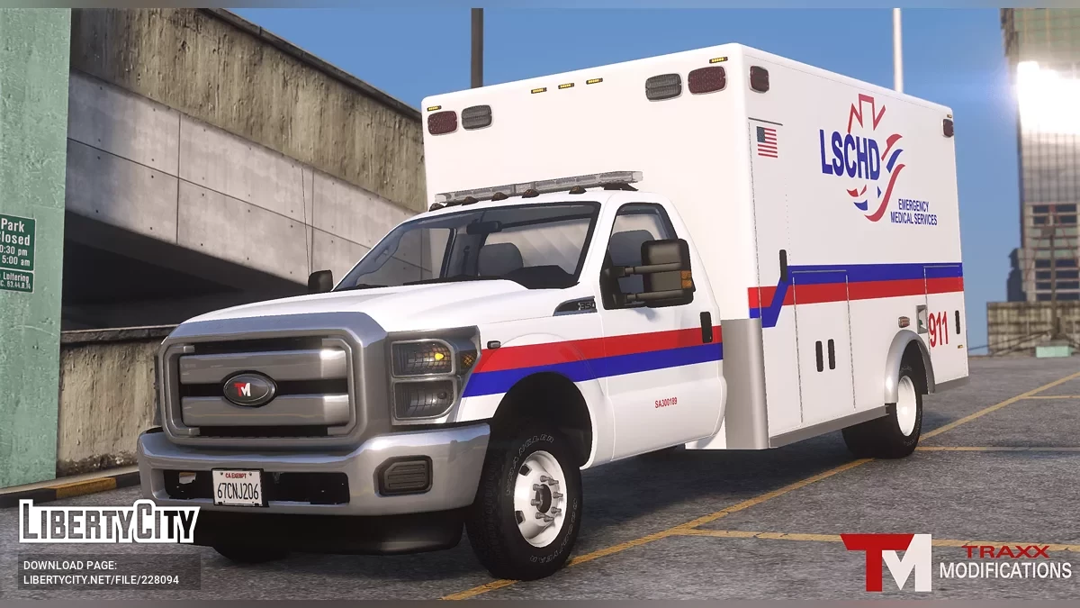 2016 Ford F350 Швидка допомога / GTA 5