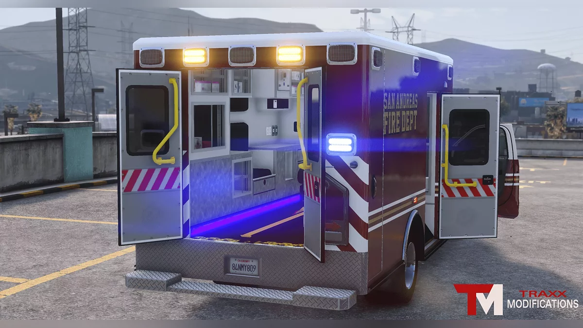 2020 فورد F550 سيارة إسعاف / جي تي أي 5