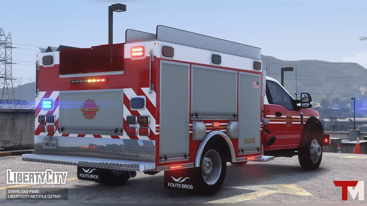 2020 فورد F550 مضخة / جي تي أي 5