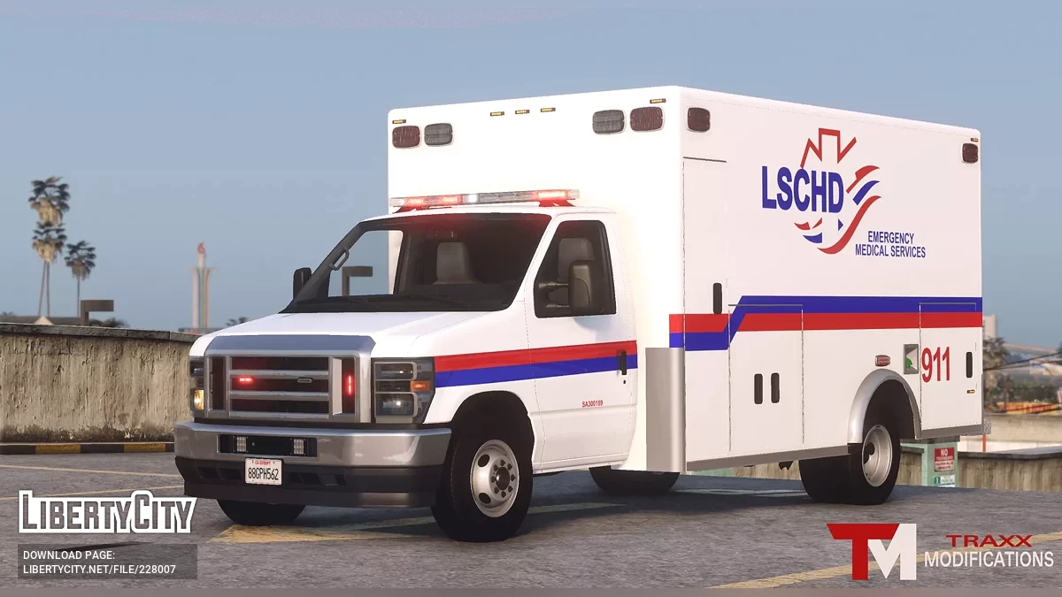 2024 Ford E350 Швидка допомога / GTA 5