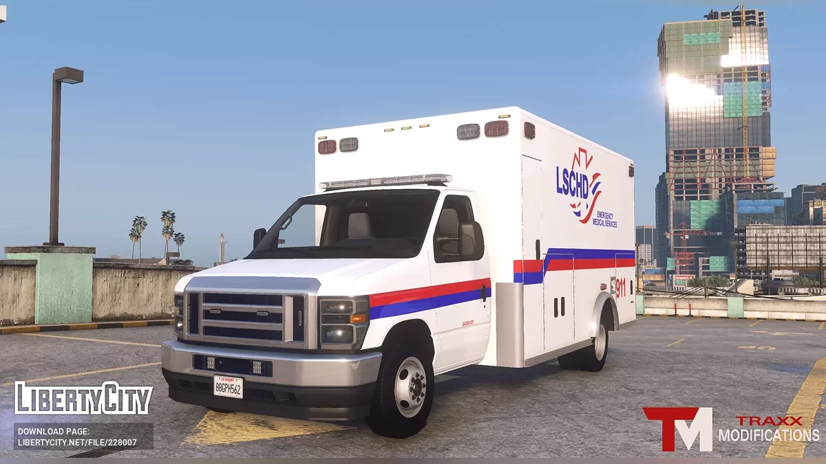 2024 Ford E350 Швидка допомога / GTA 5