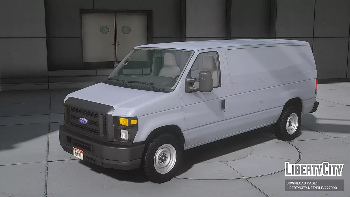 Фургон Ford E-250 для пасажирів та вантажу / GTA 5
